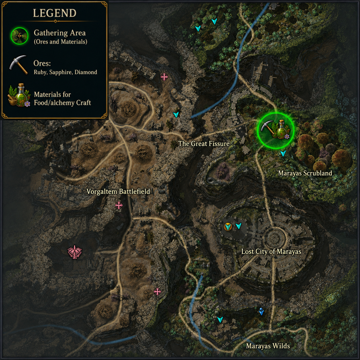 Gelkmaros Map